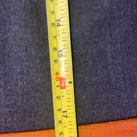 Gap Wool Blend Pleated Front Grey Mini Skirt - Picture 10 of 13